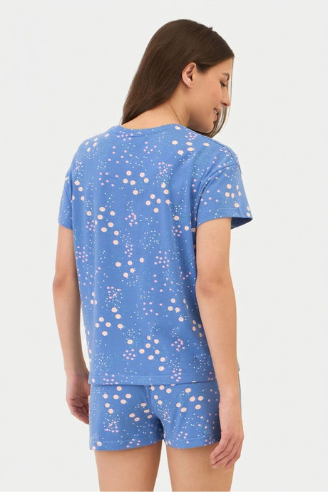 Sweet Dreams Printed Short Set - Cosmic Sky — image 2